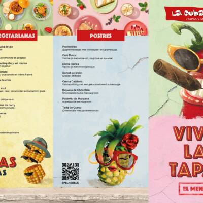 La Cubanita TST ALPHEN 2025 NOV Menukaart A3 wikkel WEB achterzijde compressed