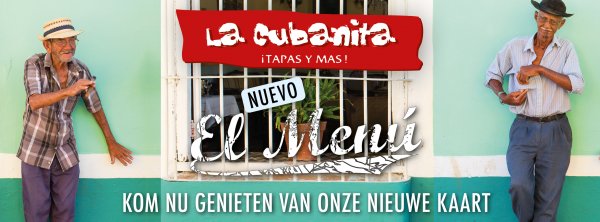 La Cubanita Nieuwe Menukaart 2018 FB Header big 851x315