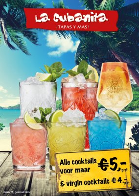 La Cubanita Cocktailkaart NIEUW 2019 WEB