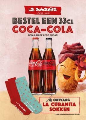 Afbeelding website coca cola sokkenactie