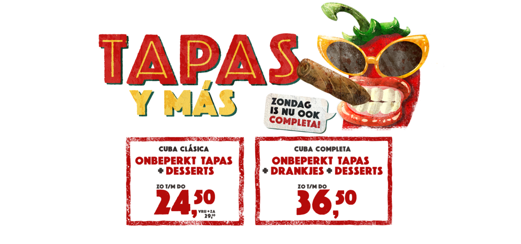 Cuba nl Completa banner overlay Zondag nu ook
