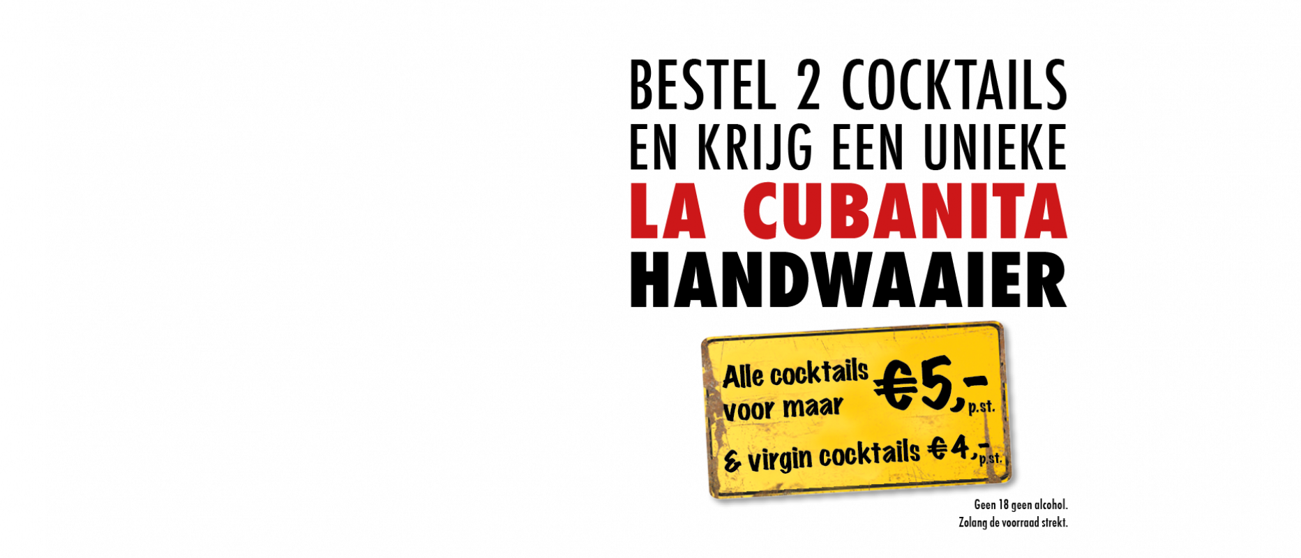 La Cubanita Handwaaier 2022 Website banner v