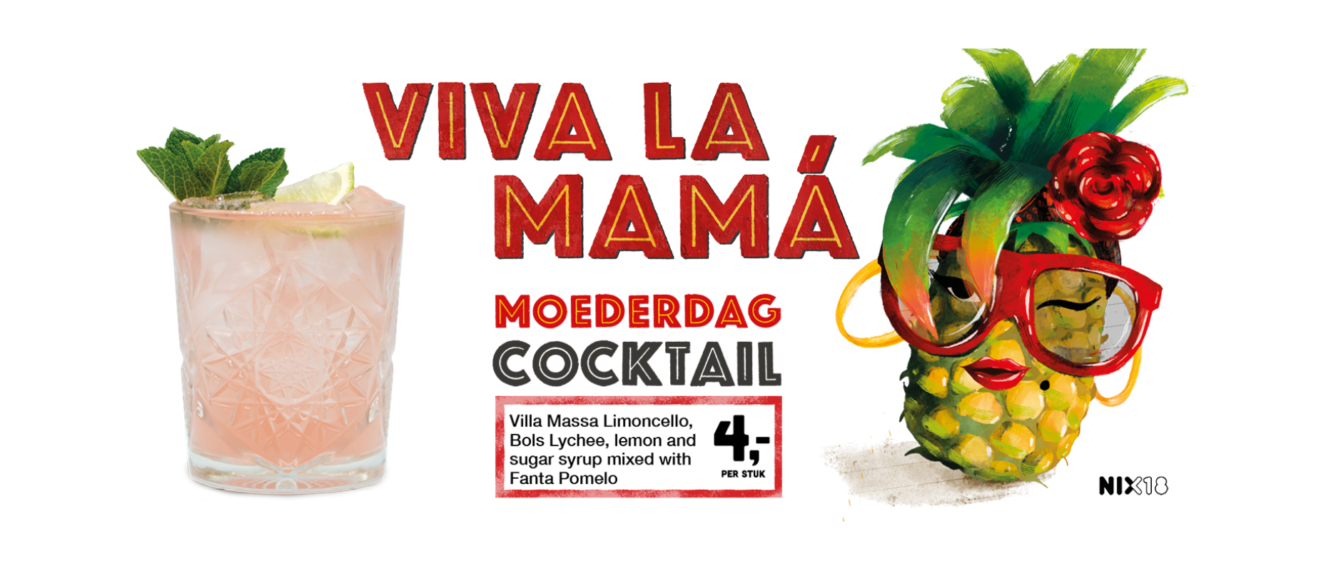 La Cubanita NL Moederdag 2025 Website banner 3