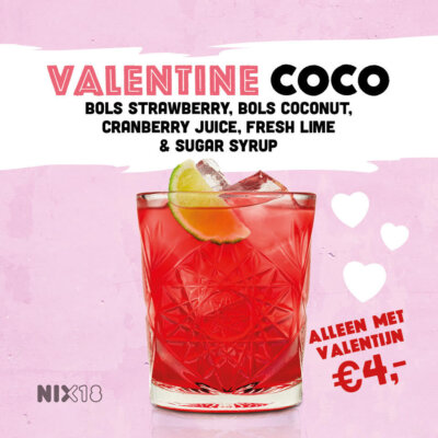 Valentine Coco cocktail